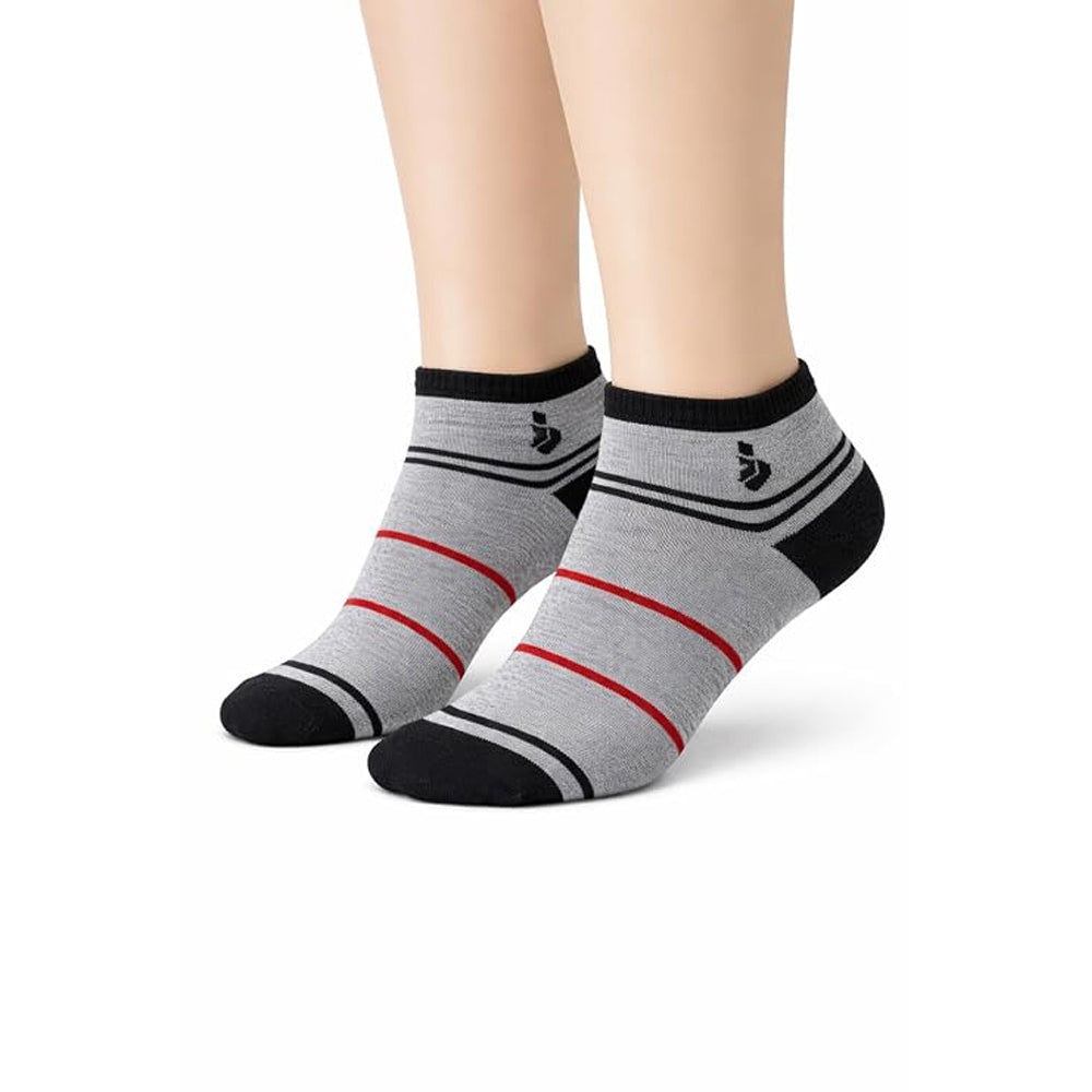 Men's Ankle Socks Pack of 10 Pairs - Cotton Rich, Multicolor-4
