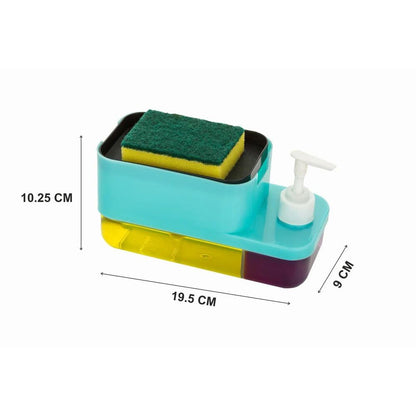 3-in-1 Soap Pump Dispenser for Kitchen & Bathroom - Multipurpose Liquid Dispenser-2