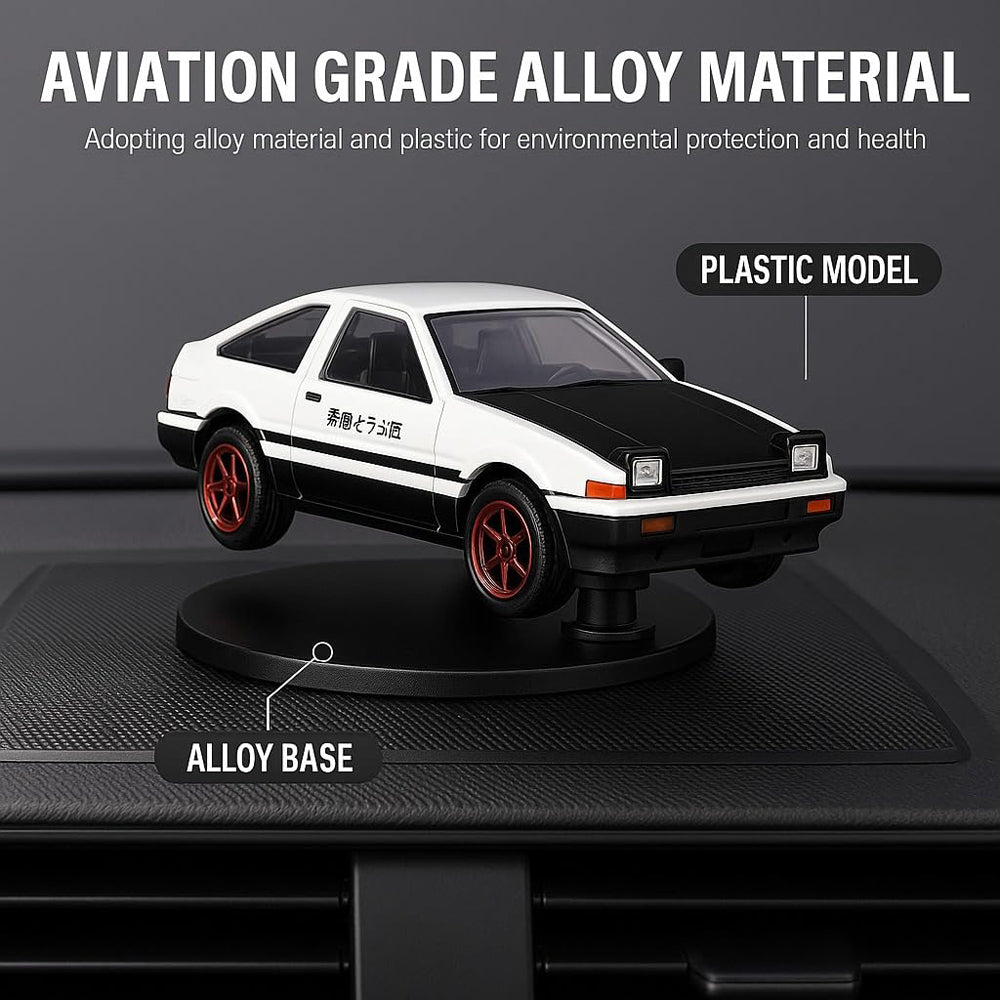 360&deg; Rotating Mini Car Dashboard Ornament with 3M Adhesive Base-2