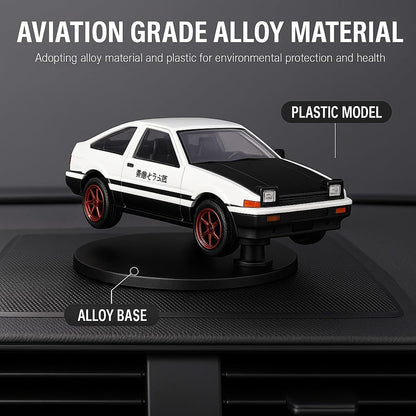 360&deg; Rotating Mini Car Dashboard Ornament with 3M Adhesive Base-2