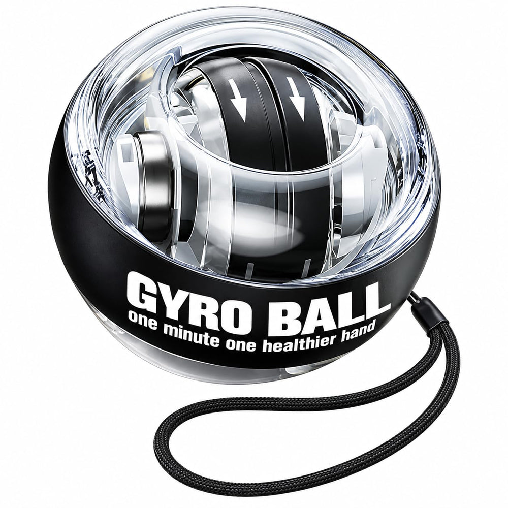 Gyro Ball Wrist & Forearm Strengthener - Hand Grip Exercise Ball