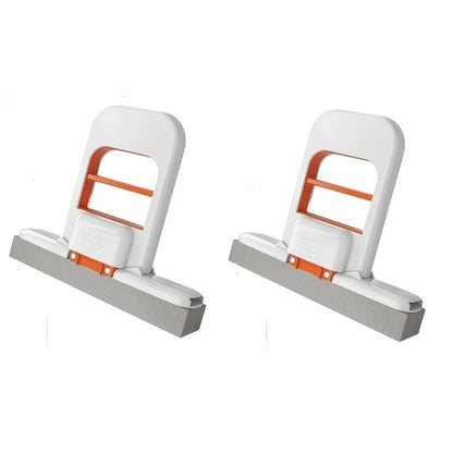 Mini Portable Sponge Mop Pack of 2 - Self-Squeeze Wet & Dry Cleaning Mop