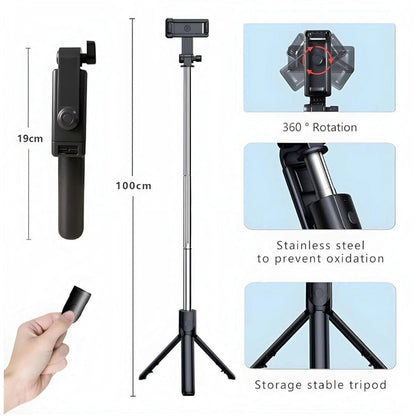 Multi-Purpose Tripod - Universal Mobile Stand for Photography & Vlogging-2