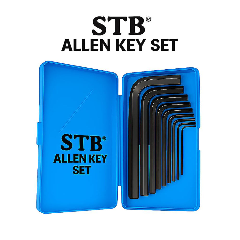 STB 9-Piece Allen Key Set (1.5-10mm) with Storage Case-1