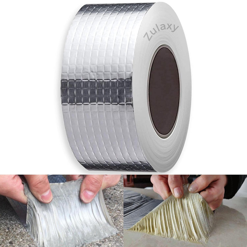 Waterproof Aluminium Rubber Repair Tape 5cm x 5m - Leak Sealing & Repair Tape